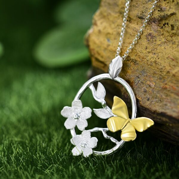 Garden Butterfly Necklace