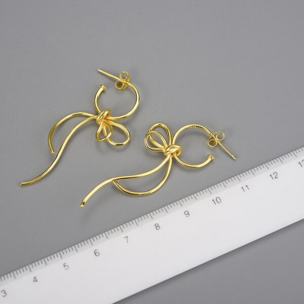 Dangle Earrings ,Exquisite Lovely Knot Long Tassel . - Image 6