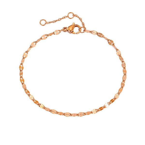 Gold-Colored Bracelets ,With A Simple Design . - Image 6