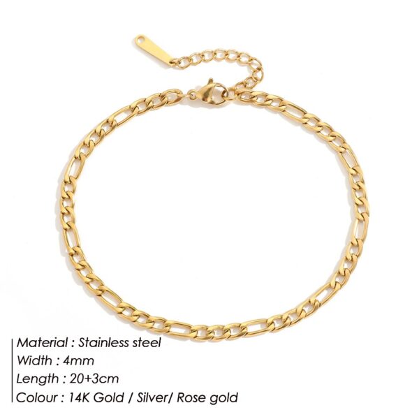 Hip-hop Chain Anklet , Attractive And Comfortable Design  . - Image 2