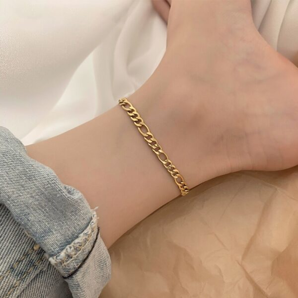 Hip-hop Chain Anklet , Attractive And Comfortable Design  . - Image 4