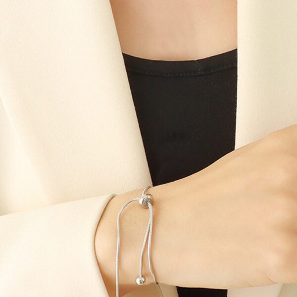 Snake Chain Bracelet ,Attractive And Simple Design . - Image 4