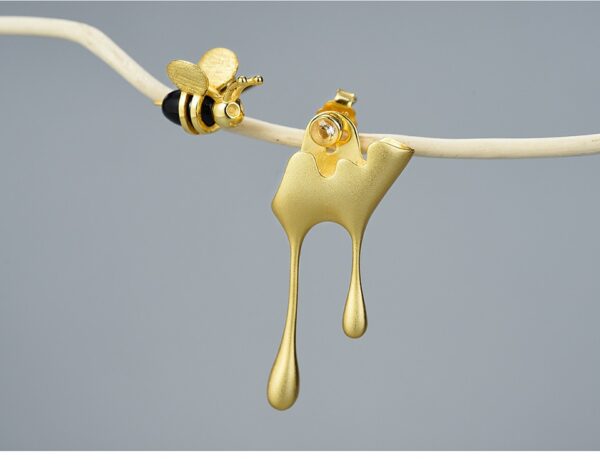 Honey Asymmetric Earrings